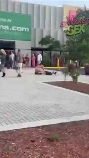 BBW gets face-situated in public, showing off her big boner