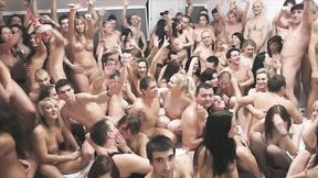 ”Monster Group Sex More than 100 People in one Room”
