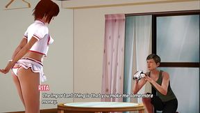 Max'_s Life Cap 6 - Le Doy Un Masaje En Las Tetas A Mi Madrastra y Un Sexy Traje De Enfermera