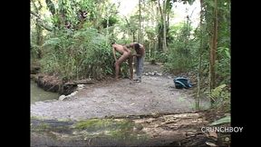 3458 two latinos boy fucking in exhib cruising forest