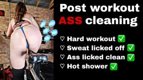 Femdom Sweaty Workout Body Worship