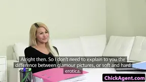 Czech amateur has ffm fun during sex audition