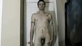 ”Bi chick Hollywood squirts a huge load out of his meat”