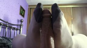 Femdom Foot Job (POV)