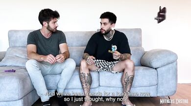 FRENCH BIG ASS FUCKING WITH TWO FRIENDS - THREESOME and DOUBLE PENETRATION