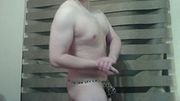 Slutty stud shows off his new thong