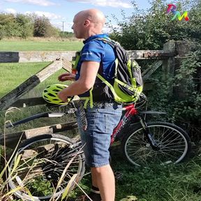 Cycle ride in the summer, nearly got caught doing this!