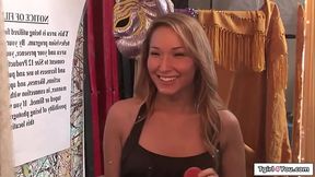 Small tits tgirl Khloe Hart anal reamed