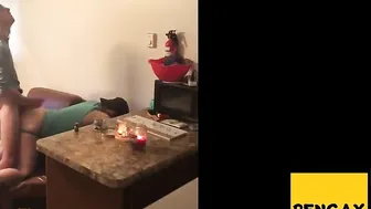 Amateur Twink Fucked Hard in Rough Anal Session