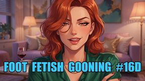 Foot Fetish Gooning #16D: Pampered Soles Enslave Your Mind (Animated, Music, Text)
