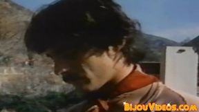 Stud with mustache sucks his man and drills him raw