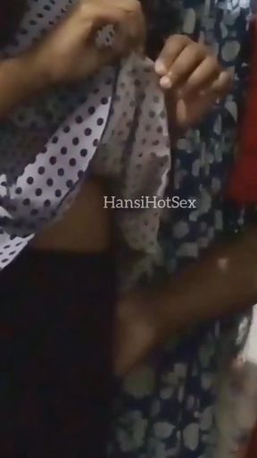 Captivating moment from "Sri Lankan Dressing Room Fuck - Risky Public Sex"