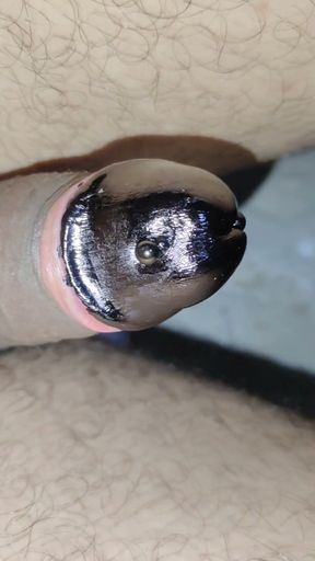 black inked redhead penis and nipples   Clip 1
