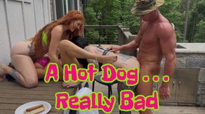 Craving "A Hot Dog... Real Bad!"