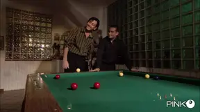 A Pool Table, Two Cocks and a Pussy