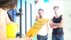 ”Threeway to fuck a COUGAR in debt - Kendra Lust”