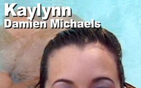 Kaylynn & Damien Michaels Naked Pool Suck Facial