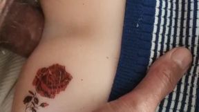 Asian beauty gets rough anal with big black dick