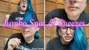 Jumbo Snot and Sneezes wmv