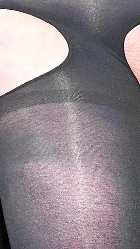 Fucking a Girl with a Angled Virgin Pick, and Cum in Her (cum on Nylon)