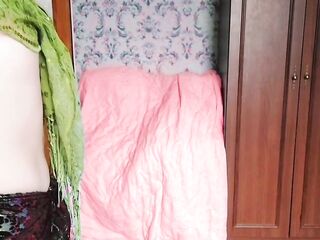 Hawt Fishnet Tights on My White Smooth Legs And My 1st High Heels Makes Me Look Nice-looking and Sexy