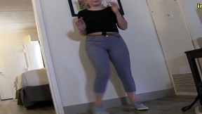 lizzy lamb totally wets her tight jeggings in embarrassment