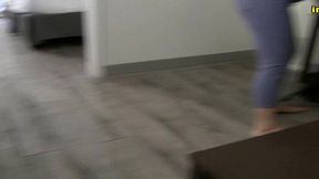 lizzy lamb totally wets her tight jeggings in embarrassment