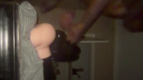 BBC fucking sex doll hard and rough. PART 1