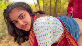 indian desi village girl outdoor fucking viral mms video, tight pussy fuck xxx video