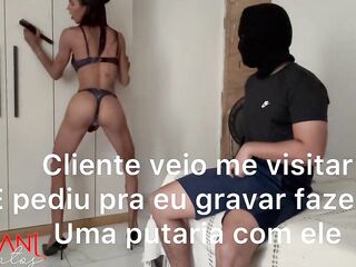 Venham ver o que eu fiz com esse delícia depois que sai do banho.