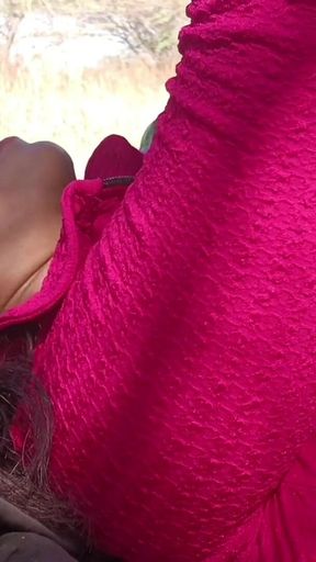 Jaw-dropping moment from &quot;Desi indian Marathi kavita Vahini cheating on husband in saree in jungle&quot;