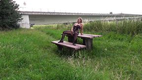 ao-outdoorfick mit naturtitten-teen lina