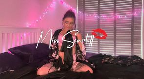 Scarlett's kimono & nightie pillow hump (SATIN OVERLOAD)