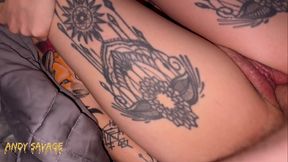 emo girl tinder date moaning loud for cock - full video