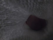 Je rempli l'intérieur de mes chaussette de foutre