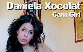 Daniela Xocolat Strip Pink Masturbate