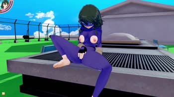 Thepoweranger - Setsuna Tokage's Heroic Masturbation Fantasy in 60FPS HD