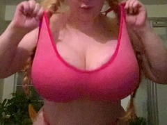 Blonde MILF with Big Boobs Playing Cam Free Porn