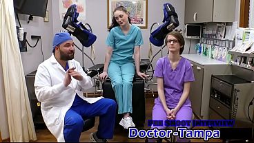Dr Tampa - Luci Starr'_s 1st Gyno Exam
