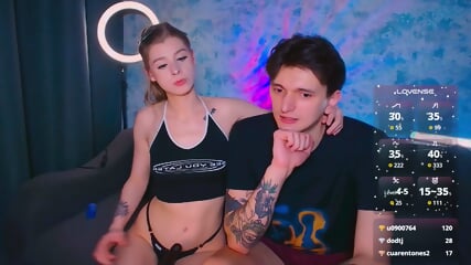 Young teen's first anal experience leaves her gaping and dripping