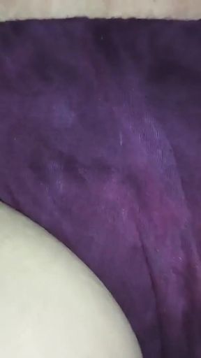 I slid my sister-in-law's panties and tights and rubbed her pussy and ass, wet pussy became   Clip 2
