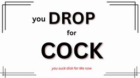 You Drop for Cock (audio only)