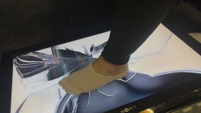 I Destroyed a Working TV – From Soft Socks to Total Chaos Socks - Sneakers - Boots - Heels