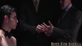 ”Twink Eli Bennet rides & bounces on the hard huge cock of daddy Lance Charger”