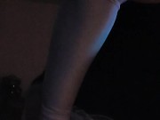 Late night maid play