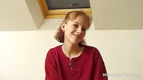 18 Year Old Redhead Needs Pocket Money - Petite Deepthroat