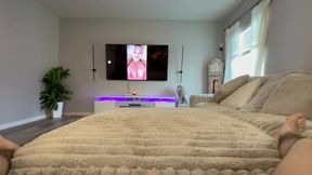 Caught Jerking off by Busty Blonde Stepmom