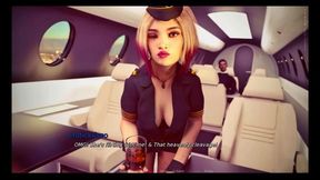 Stewardess Mimi Blonde Slutt Gets Fucked Hard In Her Pink Pussy - Car Toon