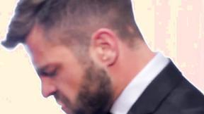 ”Sexy stud in classy jacket slamming coworkers tight booty”