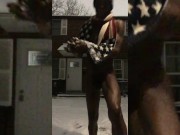 Naked Snowball fight 😂😜